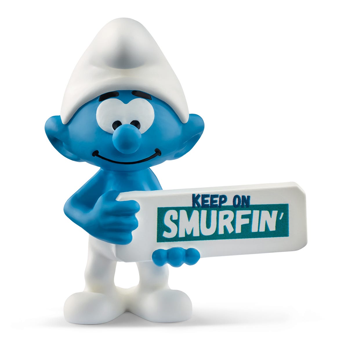 Schlumpf Smurfin Schild
