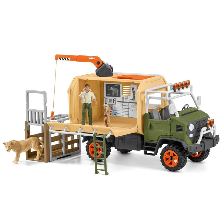 Großer Truck Tierrettung