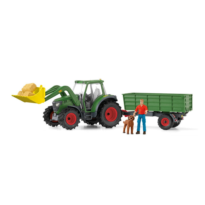 Traktor mit Anhänger