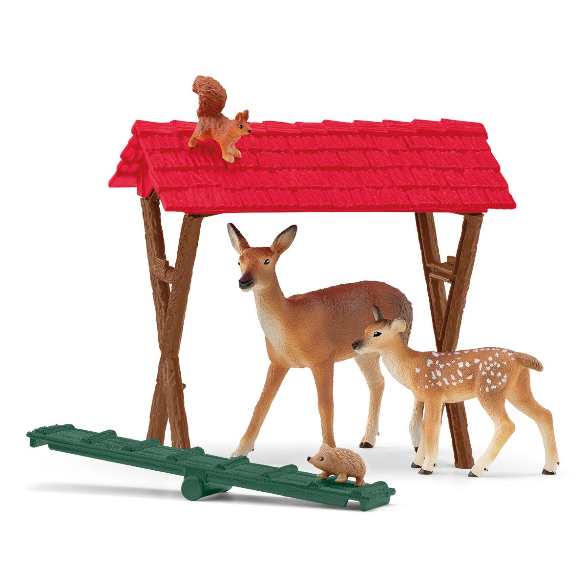 schleich tiere aufbewahren Fütterung der Waldtiere 42658 FARM WORLD