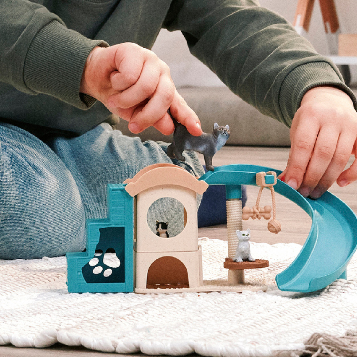 Spielspaß für Katzen