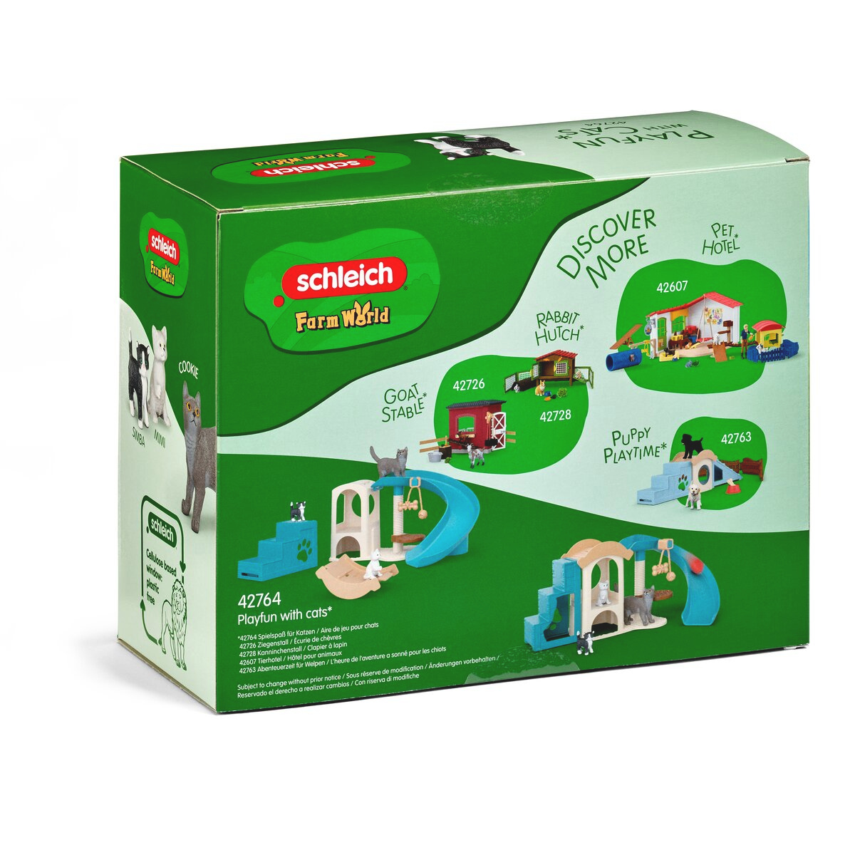 SCHLEICH Farm World Futter Für Hunde & Katzen – Spielset Mit 4 Teilen: Napf, Knochen & Körbchen, Ab 3 Jahren, Detailgetreue Tierfiguren SCHLEICH Farm World Futter Für Hunde & Katzen – Spielset Mit 4 Teilen: Napf, Knochen & Körbchen, Ab 3 Jahren, Detailgetreue Tierfiguren