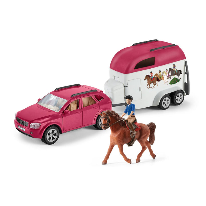 SUV mit Anhänger